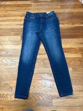 INC DENIM mid rise skinny jeans